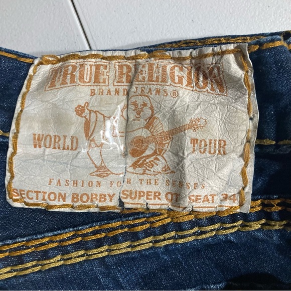 SOLD! Rare! 🇺🇸 Bobby SuperQT in “BZ INGLORIOUS” True Religion size 30x34 - Picture 2 of 10